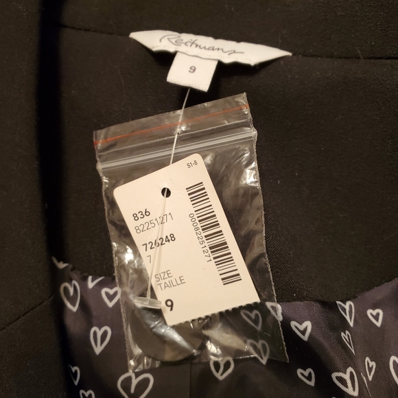 Black 3/4 sleeve blazer - Picture 3 of 3